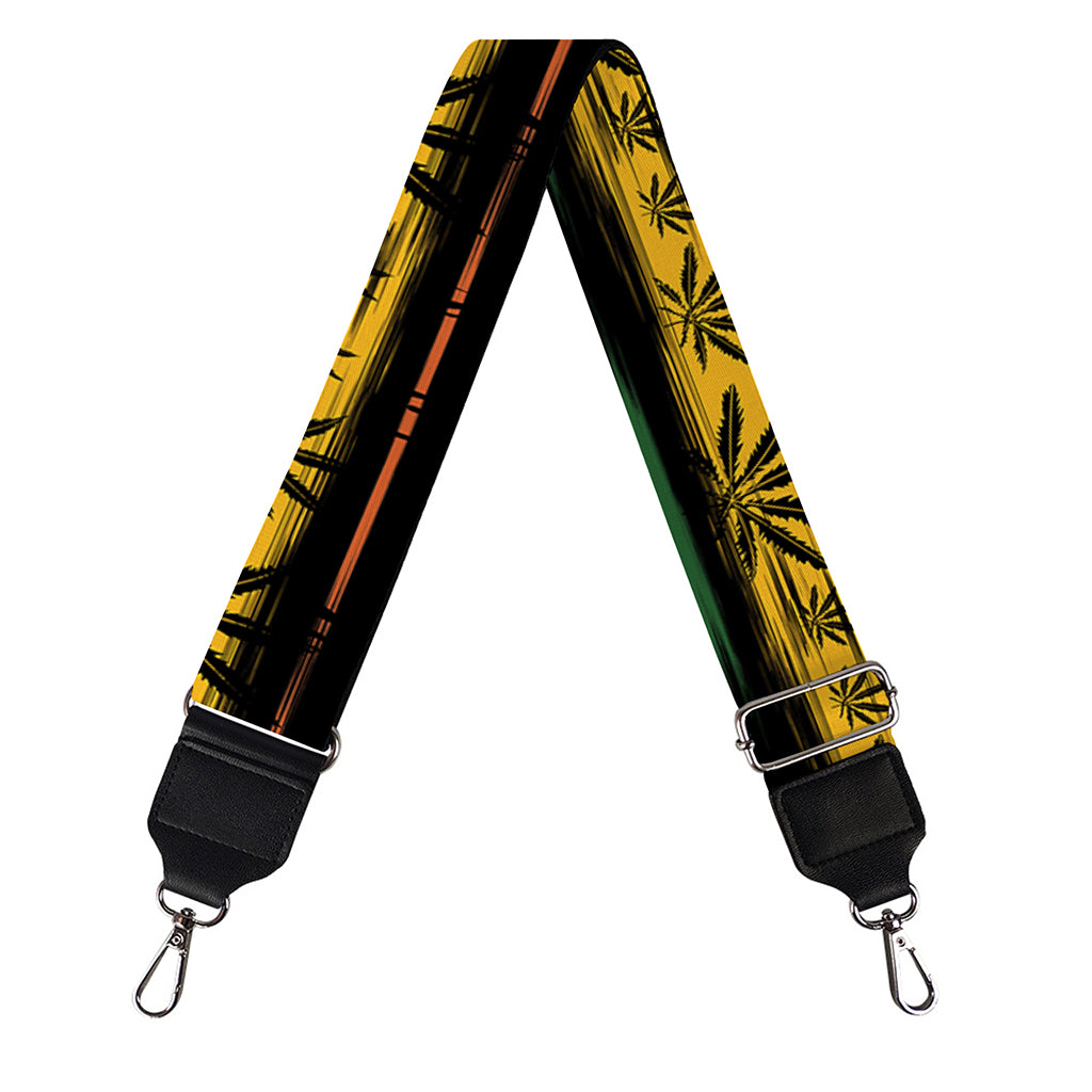 Rastafarian Hemp Pattern Print Bag Strap