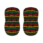 Rastafarian Hemp Pattern Print Bar Stool Covers