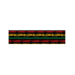 Rastafarian Hemp Pattern Print Bed Runner