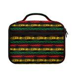 Rastafarian Hemp Pattern Print Briefcase Bible Bag