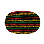 Rastafarian Hemp Pattern Print Car Side Mirror Covers