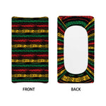 Rastafarian Hemp Pattern Print Changing Pad Cover