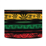 Rastafarian Hemp Pattern Print Drum Lamp Shade