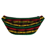 Rastafarian Hemp Pattern Print Fanny Pack
