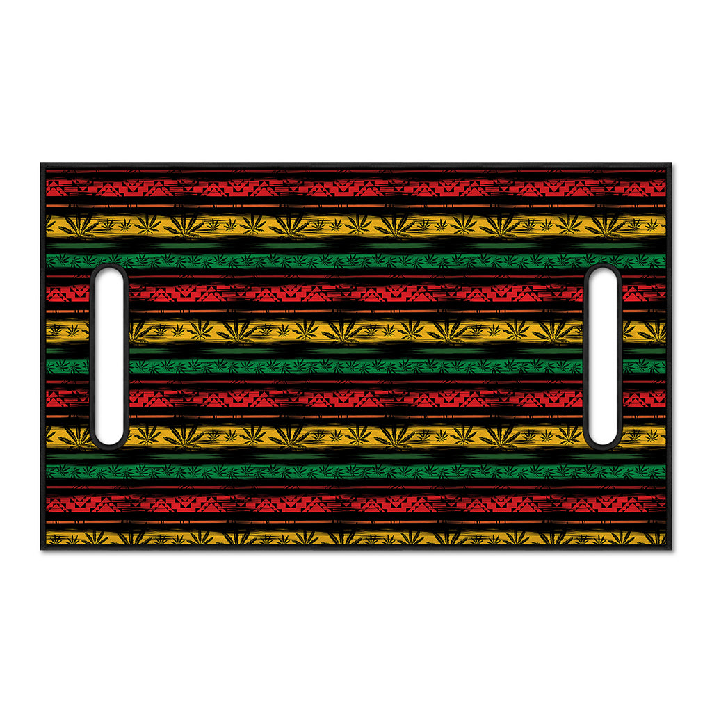 Rastafarian Hemp Pattern Print Golf Cart Seat Cover
