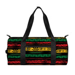 Rastafarian Hemp Pattern Print Gym Bag