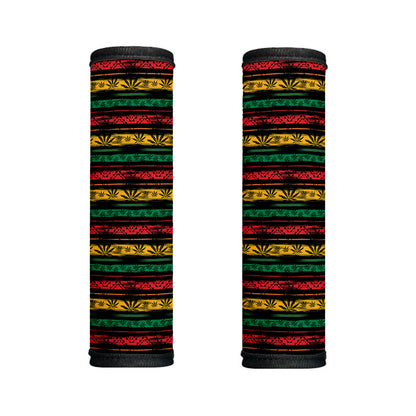 Rastafarian Hemp Pattern Print Handle Covers