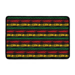 Rastafarian Hemp Pattern Print Kitchen Mat