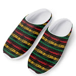 Rastafarian Hemp Pattern Print Mesh Casual Shoes