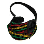 Rastafarian Hemp Pattern Print Pet Sling Carrier