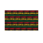 Rastafarian Hemp Pattern Print Polyester Flag