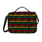 Rastafarian Hemp Pattern Print Shoulder Strap Bible Bag