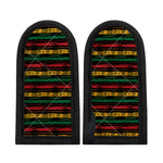 Rastafarian Hemp Pattern Print Skillet Handle Cover