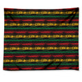 Rastafarian Hemp Pattern Print Tapestry