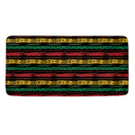 Rastafarian Hemp Pattern Print Towel