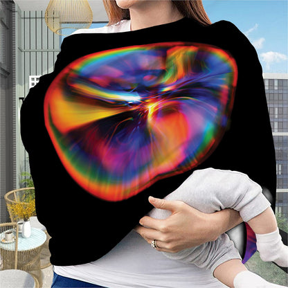 Rave Bubble Print Baby Seat Cover