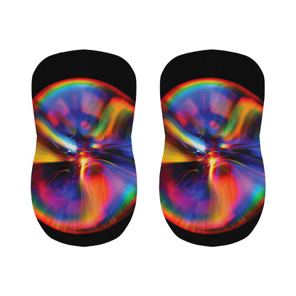 Rave Bubble Print Bar Stool Covers