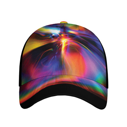 Rave Bubble Print Baseball Cap