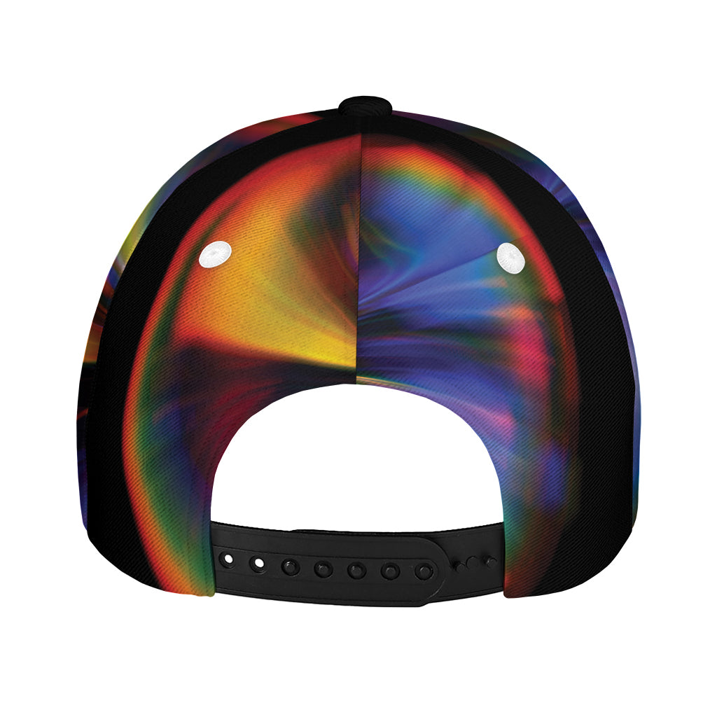 Rave Bubble Print Baseball Cap