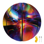 Rave Bubble Print Basketball