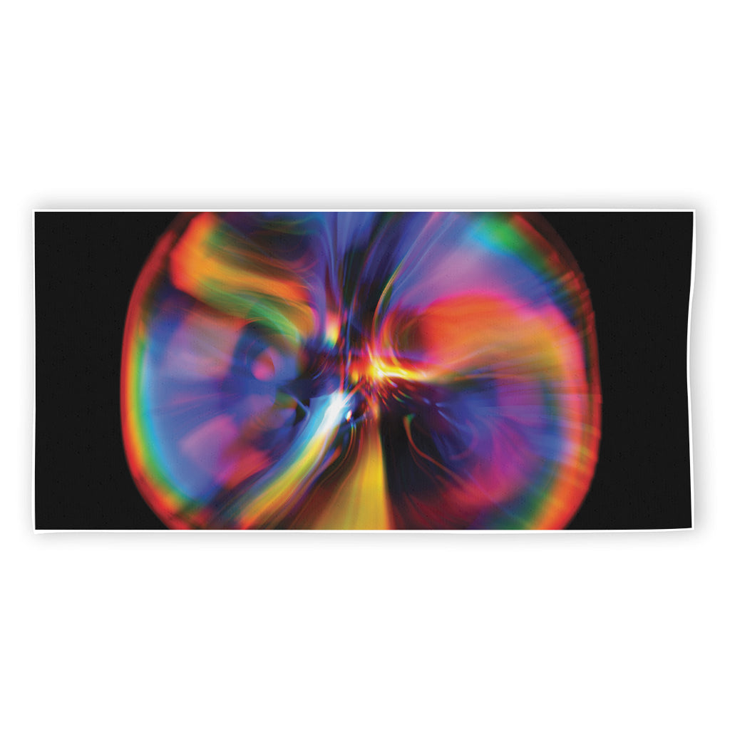 Rave Bubble Print Beach Towel