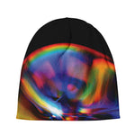 Rave Bubble Print Beanie