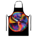 Rave Bubble Print Bib Apron With Pocket