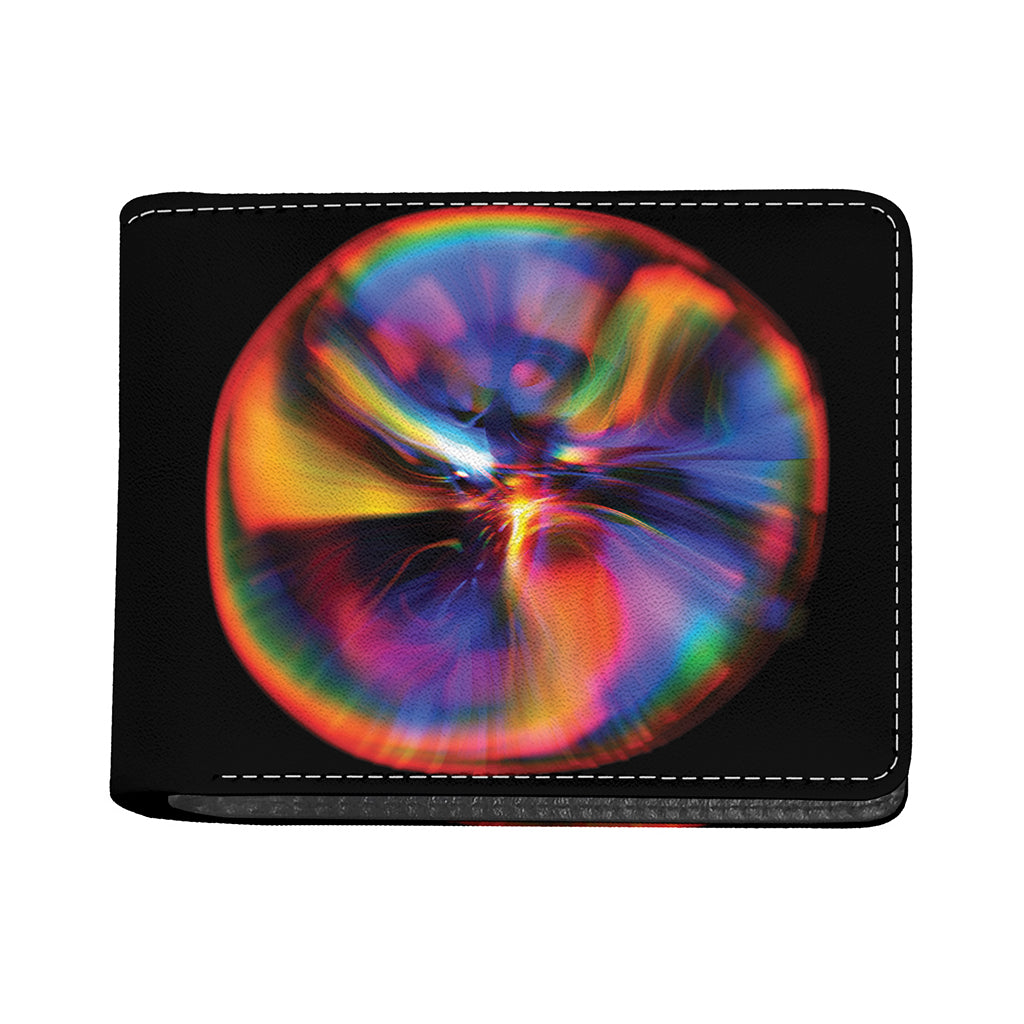 Rave Bubble Print Bifold Wallet