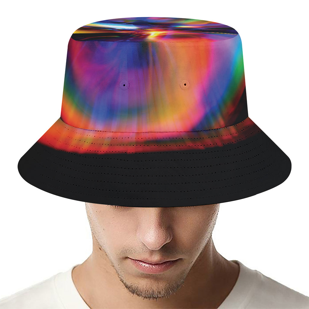 Rave Bubble Print Bucket Hat