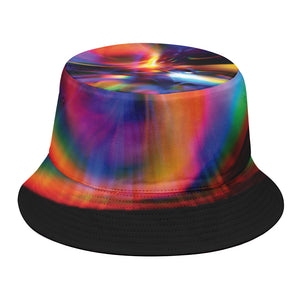 Rave Bubble Print Bucket Hat