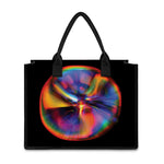 Rave Bubble Print Canvas Tote Bag