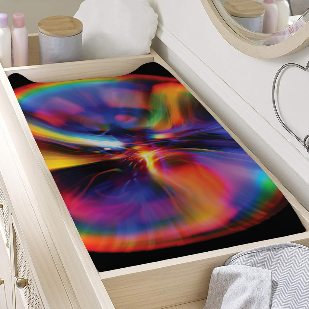 Rave Bubble Print Changing Pad Cover