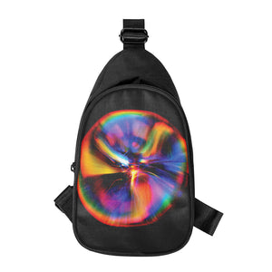 Rave Bubble Print Chest Bag