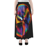 Rave Bubble Print Chiffon Maxi Skirt