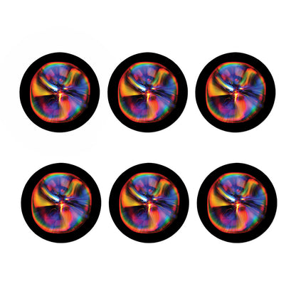 Rave Bubble Print Coaster Set