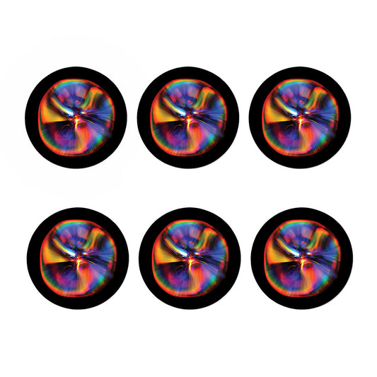 Rave Bubble Print Coaster Set