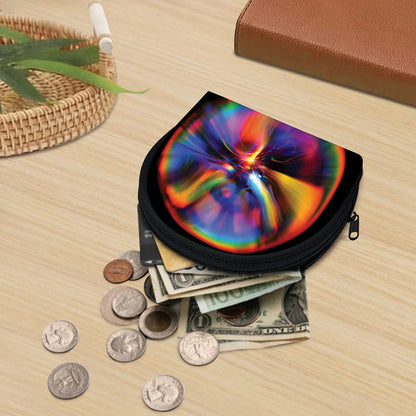 Rave Bubble Print Coin Purse