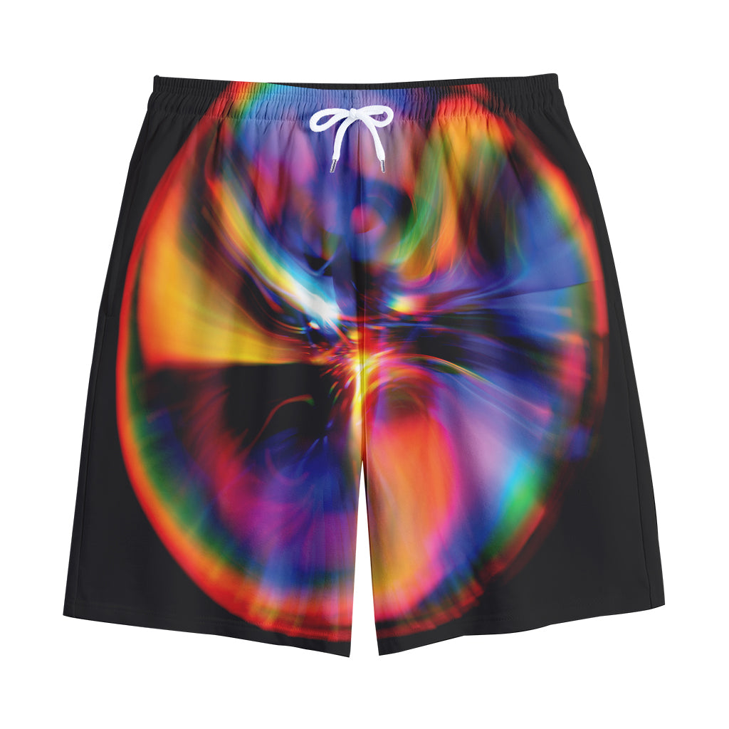 Rave Bubble Print Cotton Shorts