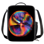 Rave Bubble Print Crossbody Lunch Bag