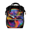 Rave Bubble Print Diaper Bag