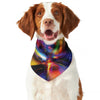 Rave Bubble Print Dog Bandana