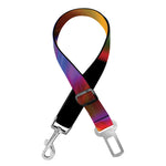 Rave Bubble Print Dog Seat Belt