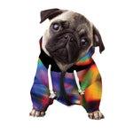 Rave Bubble Print Dog Zip Up Hoodie