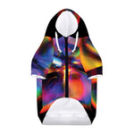 Rave Bubble Print Dog Zip Up Hoodie