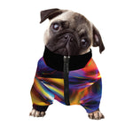 Rave Bubble Print Dog Zip Up Jacket