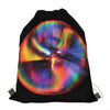 Rave Bubble Print Drawstring Bag