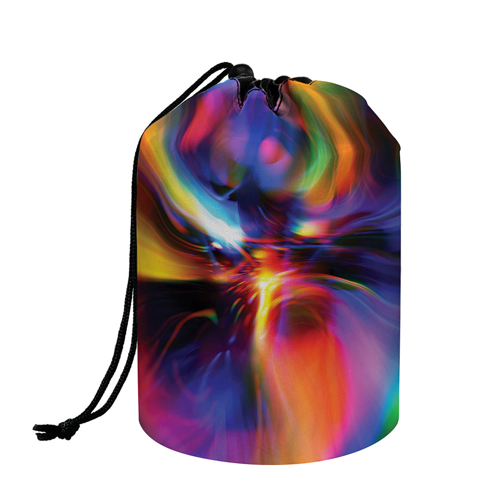 Rave Bubble Print Drawstring Makeup Bag
