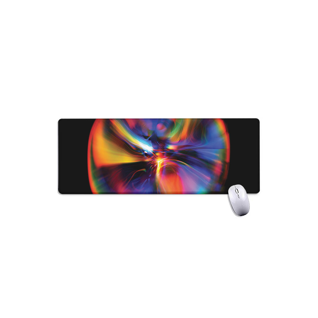 Rave Bubble Print Extended Mouse Pad