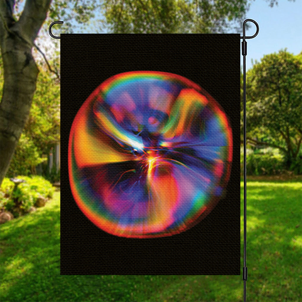 Rave Bubble Print Garden Flag