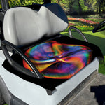 Rave Bubble Print Golf Cart Seat Cover